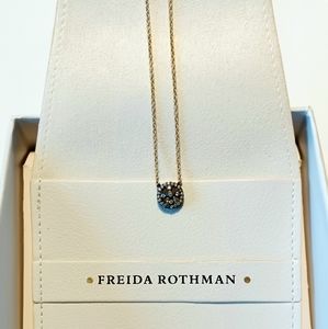 FREIDA ROTHMAN 14K Clover Necklace NEW (NWT)